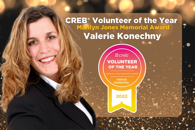 CREB volunteer of the year 2022