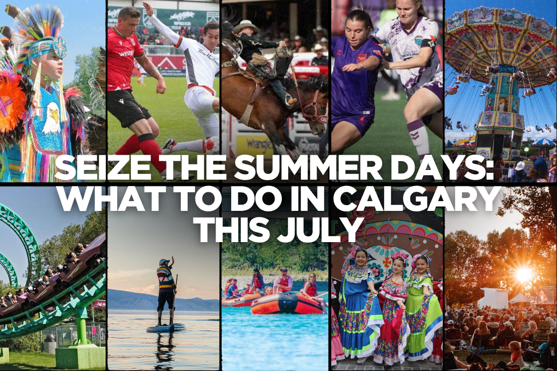 From the world-famous Calgary Stampede to major cultural festivals throughout the month, the city will be buzzing