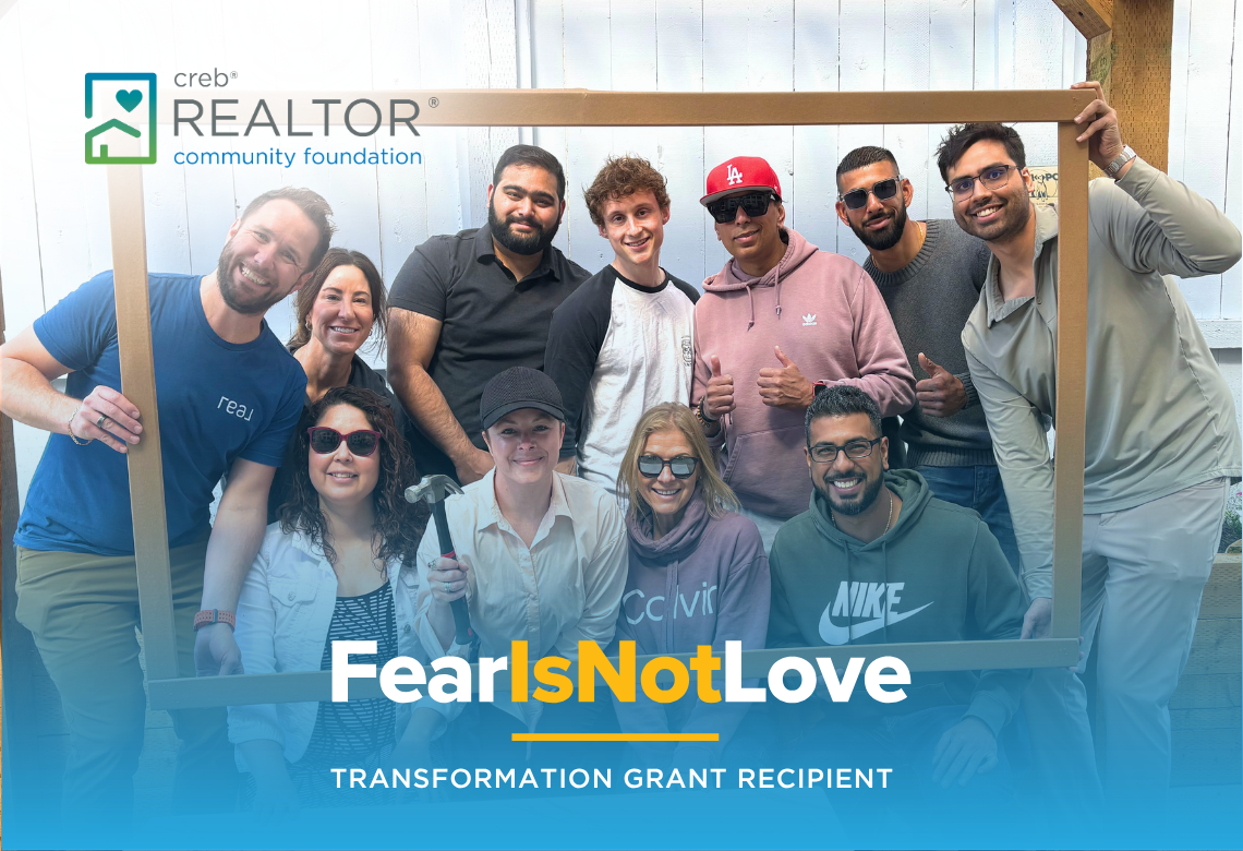 Volunteers support FearIsNotLove