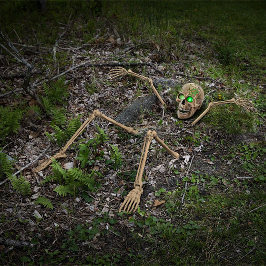 Light-Up Skeletal Remains Groundbreaker, Spirit Halloween