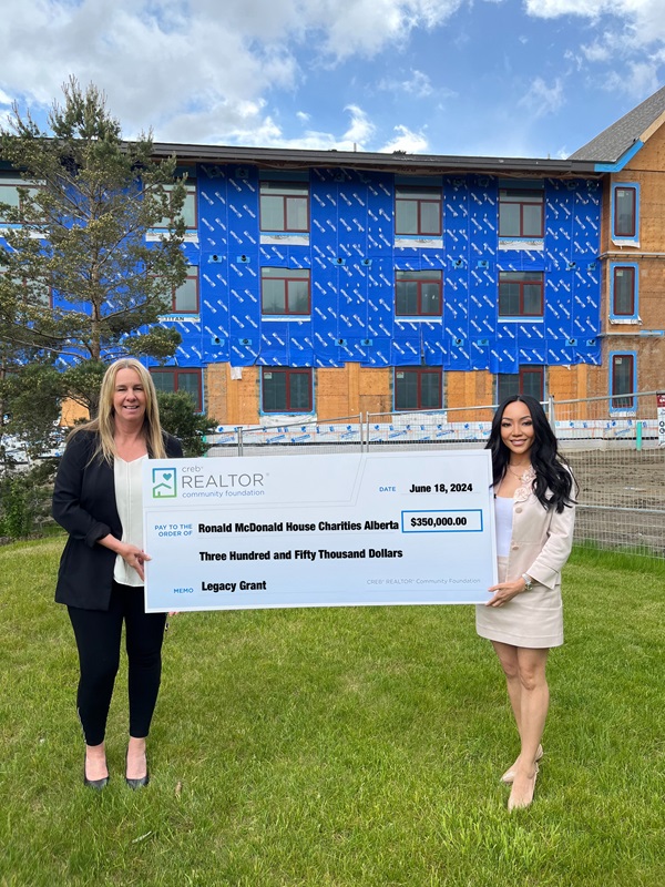 RMHC Cheque presentation, June 18, 2024