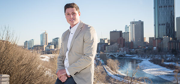 CALGARY ALBERTA - November 28th, 2015; Chad Kanovsky anticipates buying two to four condos within the next six months-- November 28th, 2015 (for ) (Adrian Shellard for CREB)