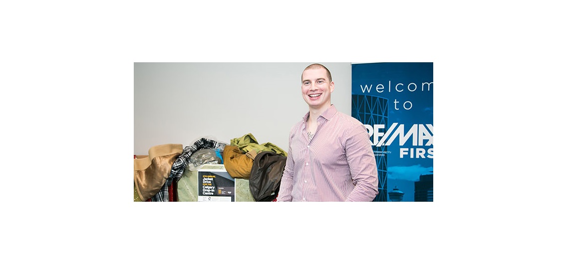 Six years ago, Matthew Said Morley underwent open-heart surgery - a moment he says changed his perspective and encouraged him to help others in need through efforts such as his fifth annual coat drive. Photo by Michelle Hofer/for CREB®Now