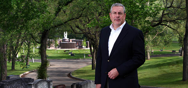 City of Calgary cemeteries superintendent Gary Daudlin believes cemeteries are valuable-but-often-overlooked green spaces within the city. Photo by Wil Andruschak/For CREB®Now