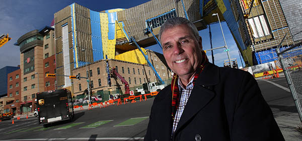 Colin Jackson, a member of the senate at the University of Calgary, says anchor institutions such as the upcoming National Music Centre help create the communities in which they live. Photo by Wil Andruschak/For CREB®Now