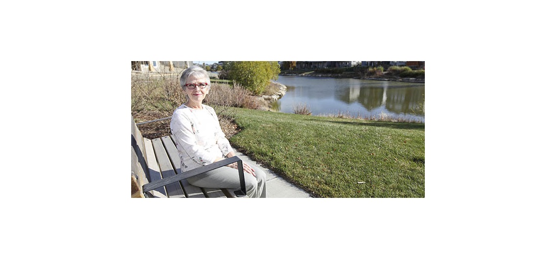 Convenience, location and amenities drew Laura Routledge, 61, from her larger home in Chestermere to the Bayside Rivairo Townhome Community in Airdrie. Photo by Carl Patzel/For CREB®Now