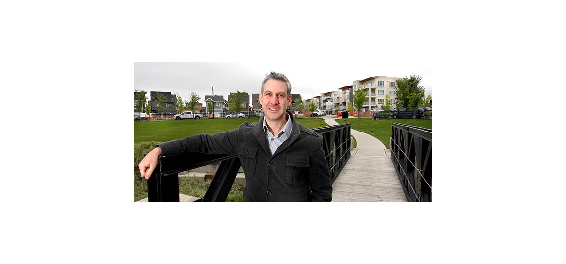 Bryan Romanesky, a former city planner and CEO of City Trend, says Currie Barracks could serve as a blueprint for the current McMahon Stadium site moving forward. Photo by Wil Andruschak/For CREB®Now.