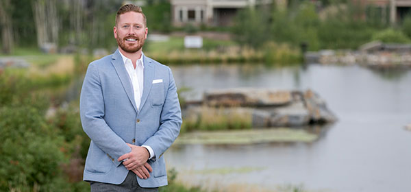 Ian Macdonald, director of sales and marketing at Watermark at Bearspaw, says sales in the luxury community have been steady so far in 2015. Photo by Michelle Hofer/For CREB®Now