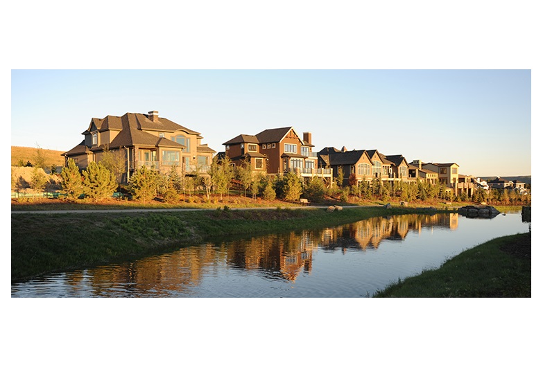 While Watermark still sees mature buyers in its villa portion of the project, it is seeing more young families and working professionals, say developers in the area. Photo courtesy Macdonald Development Corp.