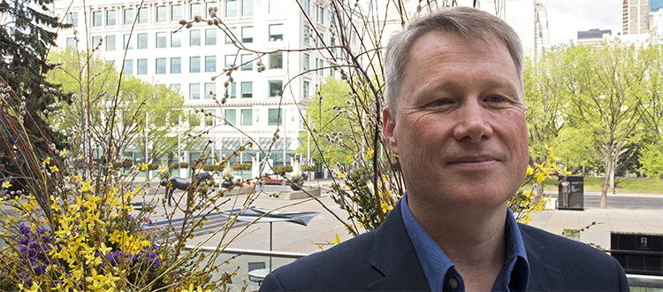 Pedestrian strategy project manager Andrew King said the plan seeks to
reduce pedestrian fatality collisions to
four by 2025. Photo by Cody Stuart/Managing Editor