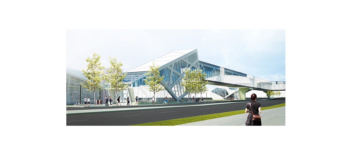 The new bridge over Macleoad Trail at 61st Avenue S.W. will include accessibility features such as elevators and escalators, have a covered four-metre walkway and a connection directly into the second level of Chinook Centre. Illustration courtesy City of Calgary