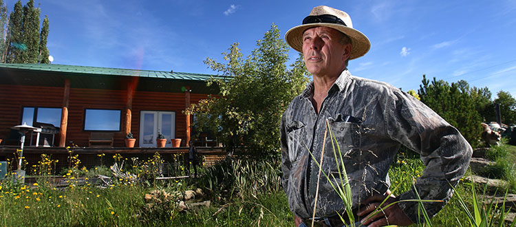 DeWinton Community Association president Dusty Dancer says acreage living appeals to homeowners looking to create their own oasis. Photo by Wil Andruschak/for CREB®Now