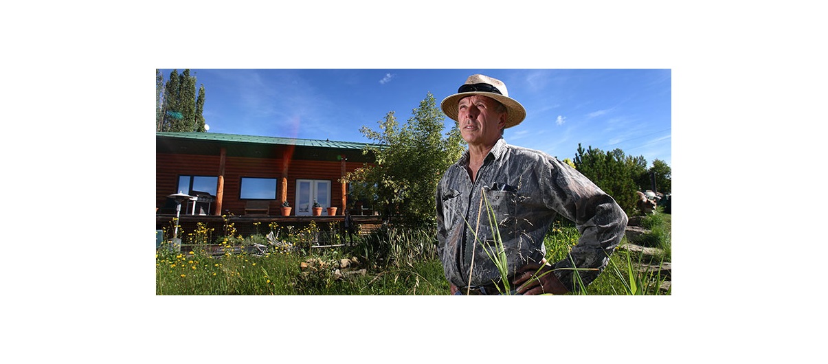 DeWinton Community Association president Dusty Dancer says acreage living appeals to homeowners looking to create their own oasis. Photo by Wil Andruschak/for CREB®Now