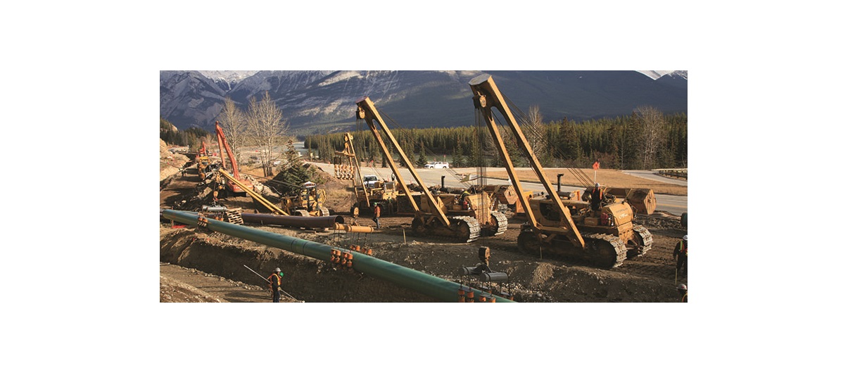 Kinder Morgan’s Trans Mountain line would increase access to Asian markets. Photo courtesy Kinder Morgan