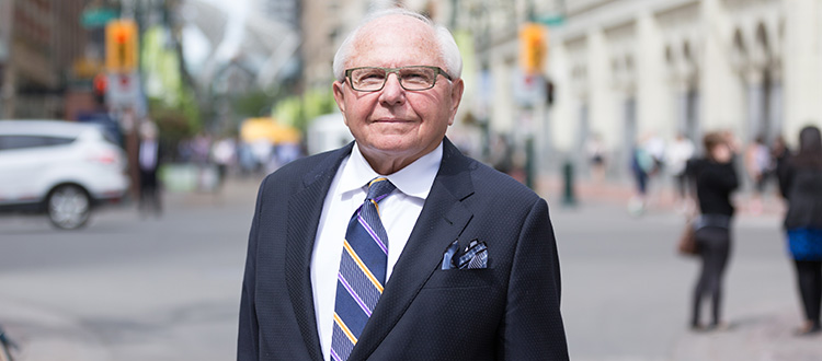 Past president Jim Moore now spends his time as CEO and executive director of the Dream Centre. Photo by Michelle Hofer/For CREB®Now