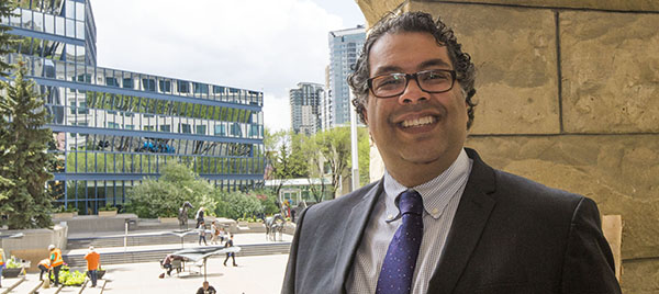 Calgary Mayor Naheed Nenshi hailed Calgarians for helping evacuees from the Fort McMurray fires this past year. CREB®Now photo