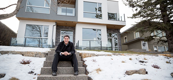 Inner-city developer Rob Henschel has seen Calgary's attached housing market cool off over the past year, with activity declining in areas such as Marda Loop and Killarney. Photo by Michelle Hofer/For CREB®Now