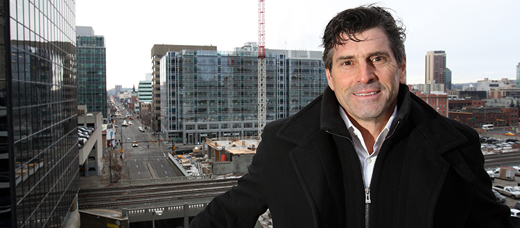 Colliers International managing director and broker Joe Binfet says while Calgary's downtown commercial market is struggling, the city's suburban market is still active. Photo by Wil Andruschak/For CREB®Now