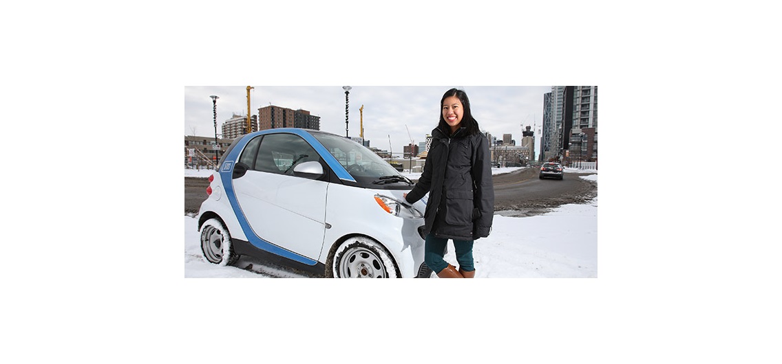Car2Go community marketing manager Amanda Lam says the company's number of registered users has increased from 36,000 in 2012 to 88,000 in 2015. Photo by Wil Andruschak/for CREB®Now