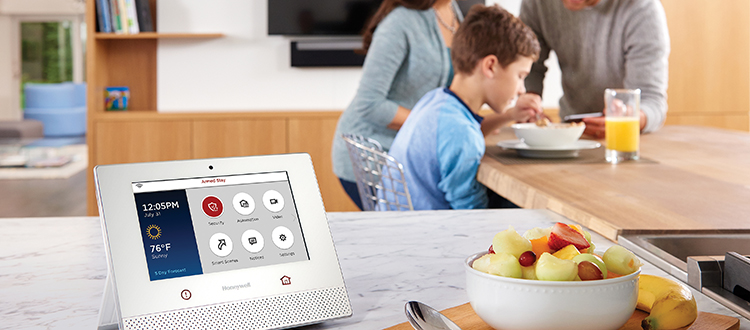 The Honeywell Lyric is described as a ‘home automation system designed for 
the new mobile generation.’ Photo courtesy photo courtesy Honeywell.