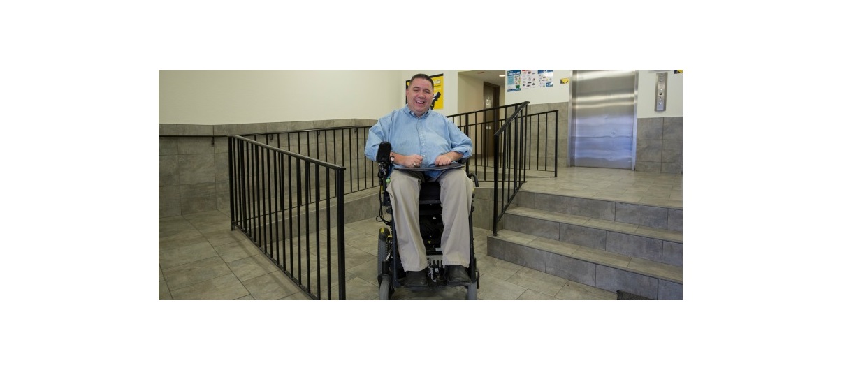 Barry Lindemann, who has been in a wheelchair since 1994, says there is a lack of barrier-free homes in Calgary.