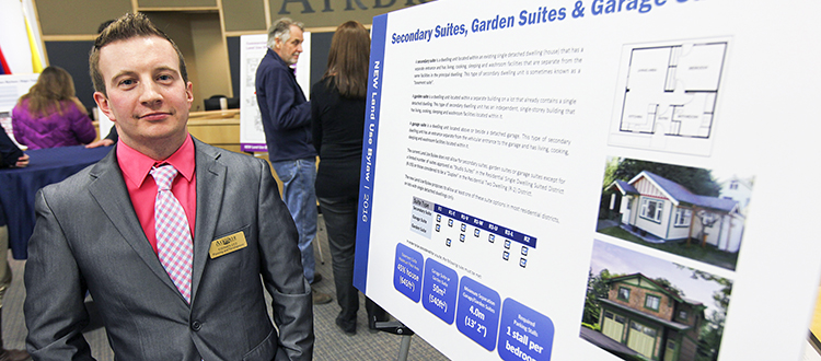 City of Airdrie senior planner Stephen Utz said land-use bylaw changes could allow secondary suites in most residential districts. Photo by Carl Patzel, for CREB®Now