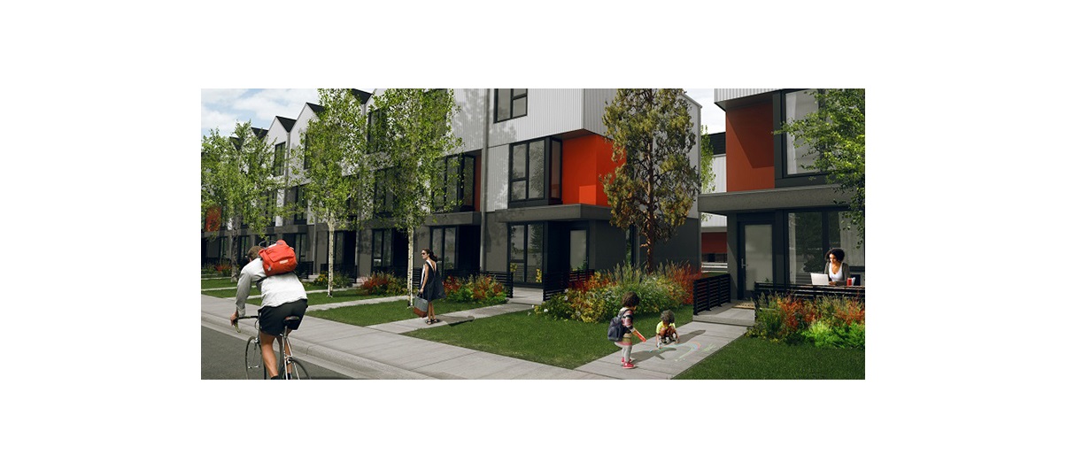 ARRIVE at Bowness will include a mix of attainable homes and market-priced units. Illustration courtesy Attainable Homes Calgary Corp.