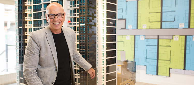 Knightsbridge Homes partner Joe Starkman
said only 20 of N3’s 168 units are still available. Photo by Adrian Shellard/For CREB®Now