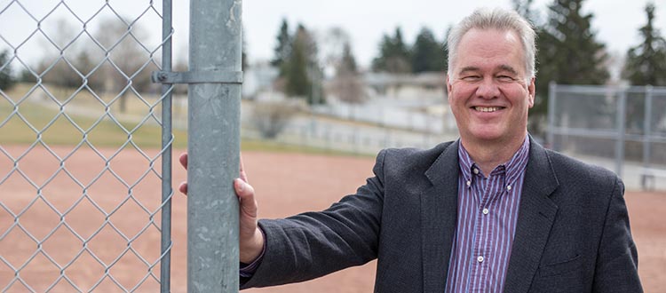 Bob Jablonski, who coached baseball for 17 years, said his motivation to become CREB® president in 2012 stemmed from his desire to make a difference. Photo by Michelle Hofer/For CREB®Now