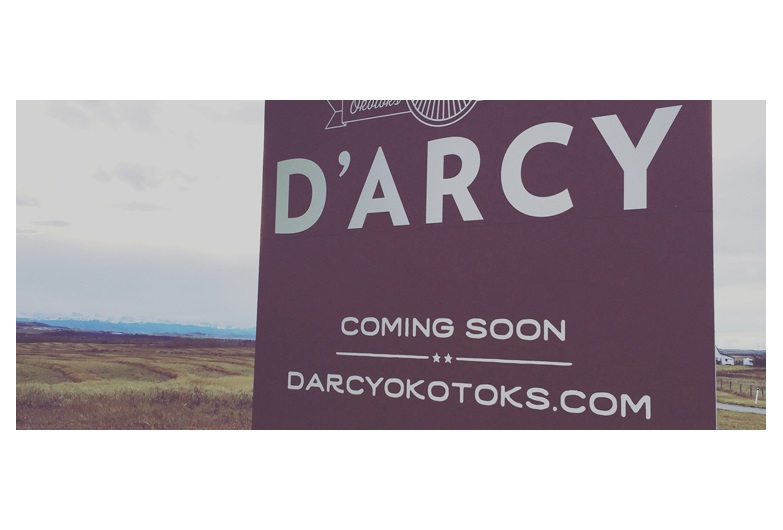 The 113-hectare D’Arcy development by United Communities in Okotoks will be  bounded on the north by the town boundary, on the south by Sandstone Gate, on the east by Northridge Drive, and on the west by the D’Arcy Ranch golf course. Photo courtesy United Communities.