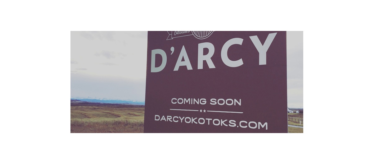 The 113-hectare D’Arcy development by United Communities in Okotoks will be  bounded on the north by the town boundary, on the south by Sandstone Gate, on the east by Northridge Drive, and on the west by the D’Arcy Ranch golf course. Photo courtesy United Communities.