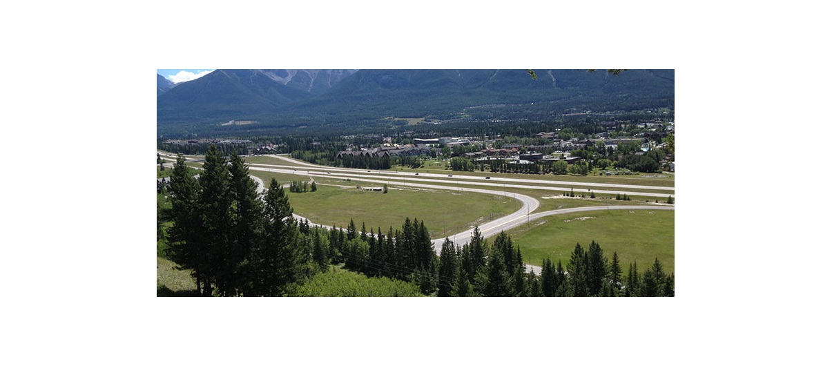 The Town of Canmore is planning to look at three proposals that would turn the four-acre (1.6 hectare) Moustache Lands site into employee housing and/or purpose-built rentals. Photo courtesy Town of Canmore.
