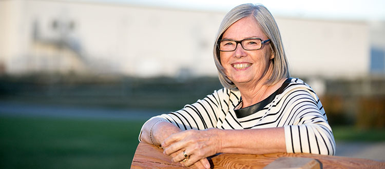 Bonnie Wegerich, who spent most of her real estate career working in Airdire, recalled 2009 being a challenging year for the Calgary and area's housing market. But she also remembered a sense of momenteum during her year as CREB®'s president. Photo by Michelle Hofer/for CREB®Now