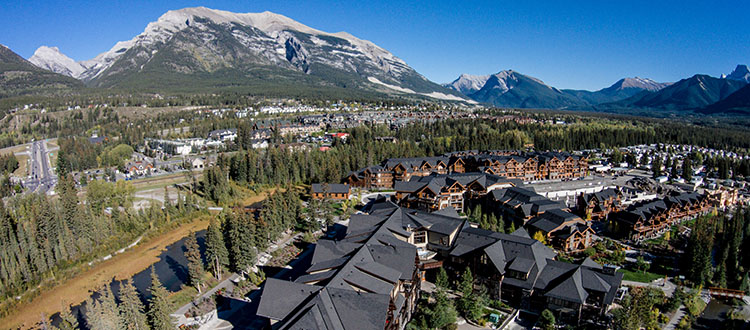 An estimated one-third of all sales over the past four months at the Creekstone condo project in
Canmore’s Spring Creek development have been to foreign buyers. Supplied photo