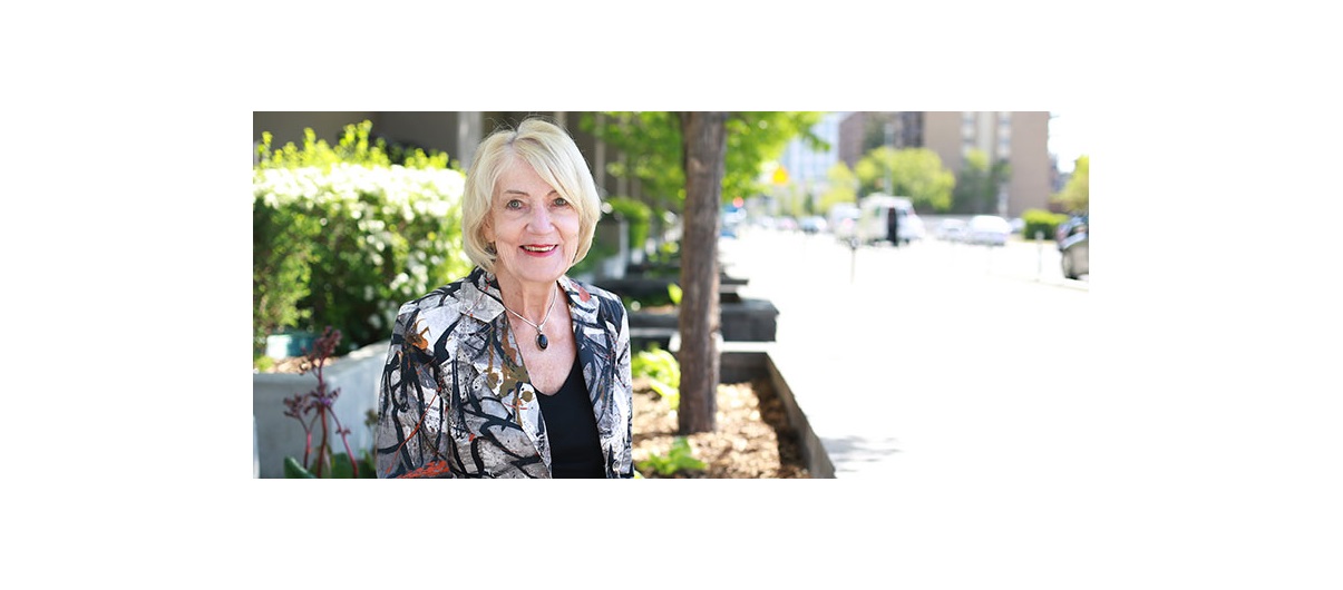 Marlene Swinton, who served as CREB®'s president in 2001, specialized in condos during much of her real estate career. Looking back, she recalled how the condo sector evolved from being a low-cost housing option to a popular lifestyle choice. Photo by Michelle Hofer/For CREB®Now