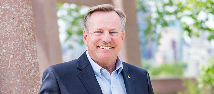 Former CREB® president Ed Jensen recalled the 2008 housing market in Calgary being largely marred by a global financial crisis rooted in the collapse of the U.S. housing sector, accompanied by weakening energy prices. Photo by Michelle Hofer/For CREB®Now