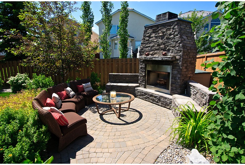 When building your deck or patio, experts suggest thinking about how much privacy you want before you settle on a design. Photo courtesy of The Landscape Artist
