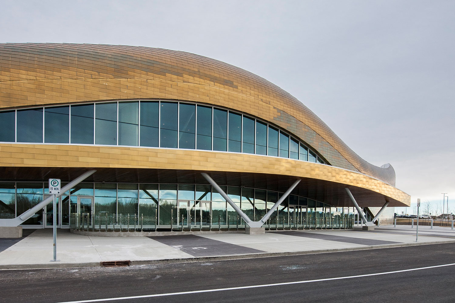 The Shane Homes YMCA at Rocky Ridge will be Calgary’s largest recreation centre by square footage, and the largest wood-span structure in North America.
Cody Stuart / CREB®Now