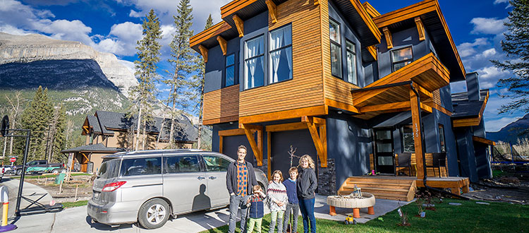 The Long family are the proud new owners of this little piece of mountain paradise in River’s Bend. Photo by Aydin Odayakmaz/For CREB®Now