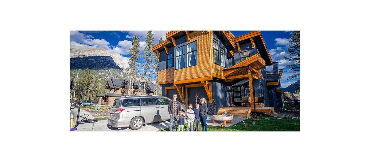 The Long family are the proud new owners of this little piece of mountain paradise in River’s Bend. Photo by Aydin Odayakmaz/For CREB®Now