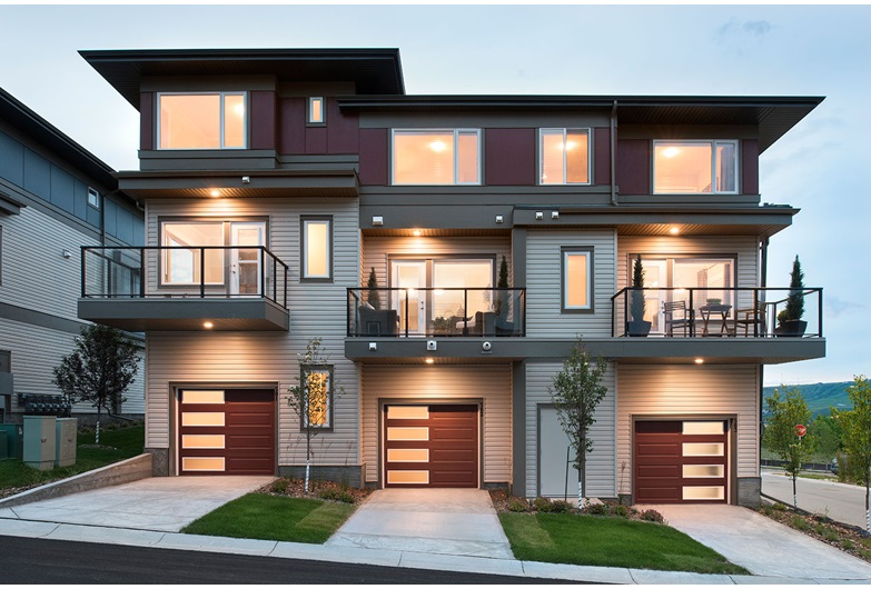 Rise in Riversong is a new townhouse development by Jayman Modus that is move-in ready at River Heights Drive, Cochrane.
Courtesy Jayman Homes