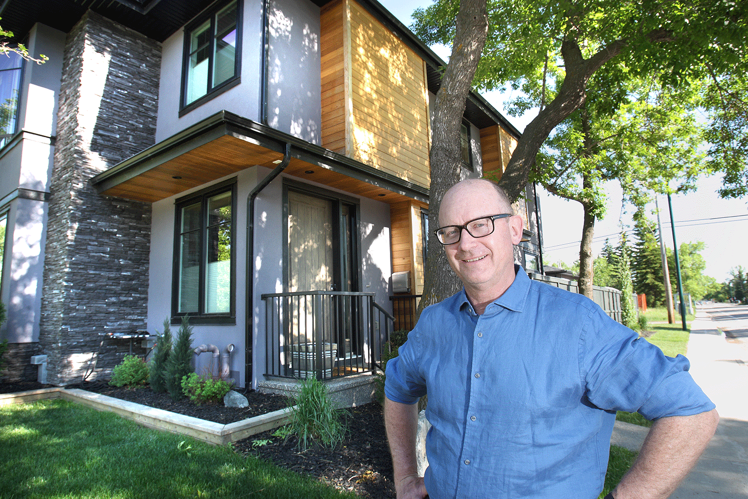 Chris Davis and his wife currently live in the southwest community of North Glenmore.
Wil Andruschak / For CREB®Now
