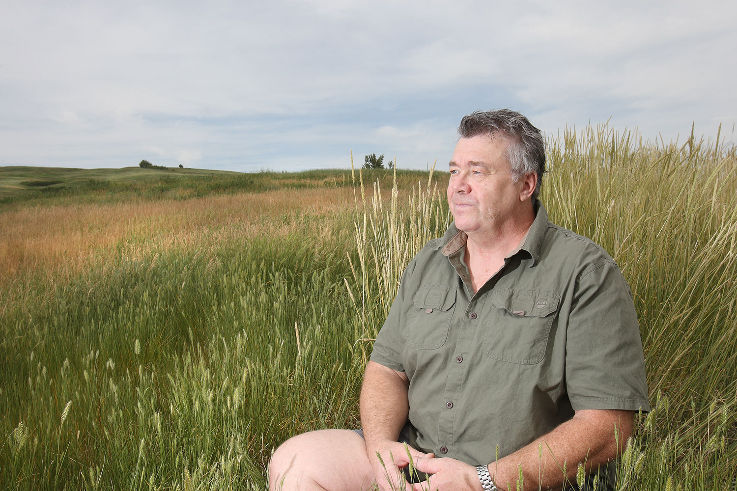 Marvin Quashnick, vice-president of the Thorncliffe Greenview Community Association, has lived near Nose Hill Park for much of his life, and frequently goes there to escape the stresses of city life.
Wil Andruschak / For CREB®Now