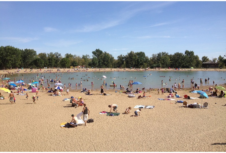 The Sikome Aquatic Facility in Fish Creek Provincial Park welcomes an estimated 200,000 visitors each year during the three months that it is open for business.
Courtesy Alberta Parks