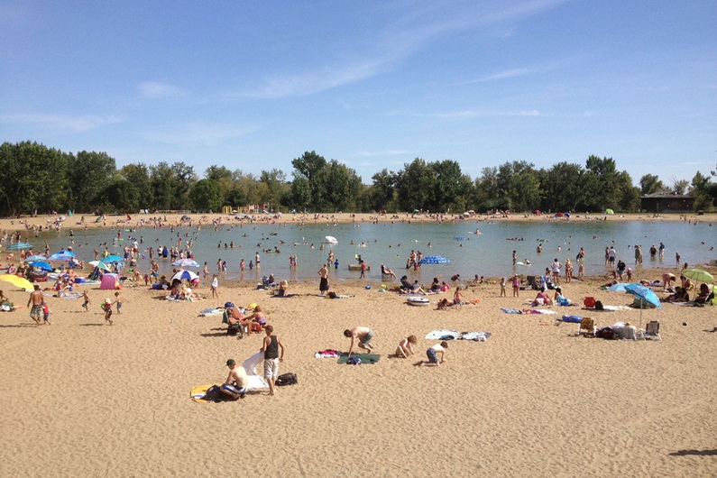 The Sikome Aquatic Facility in Fish Creek Provincial Park welcomes an estimated 200,000 visitors each year during the three months that it is open for business.
Courtesy Alberta Parks