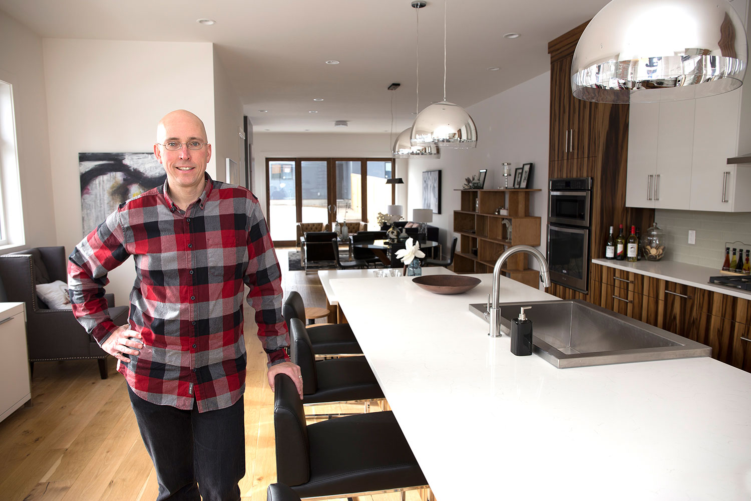 Myron Hildebrand, who’s purchased numerous homes directly from builders, says it gave him more control over the final product. Photo by Tyler Klinkhammer / For CREB®Now