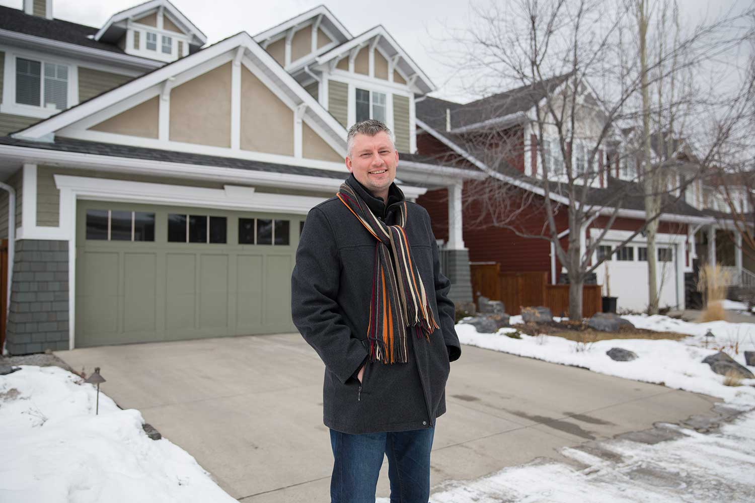 Jesse Row sees new energy efficiency programs as a way to save people money while boosting the economy. Photo by Adrian Shellard / For CREB®Now