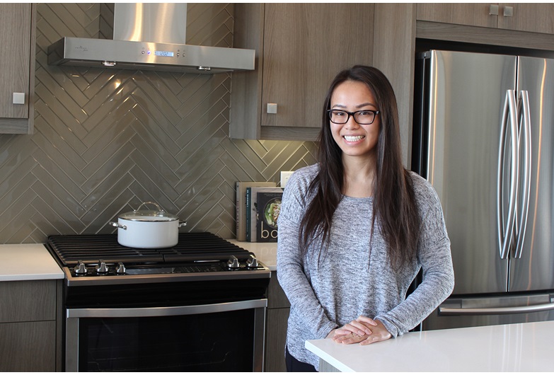 Kristen Lee says she is very much looking forward to furnishing her new home, of which she takes possession in eight months. Andrea Cox / For CREB®Now