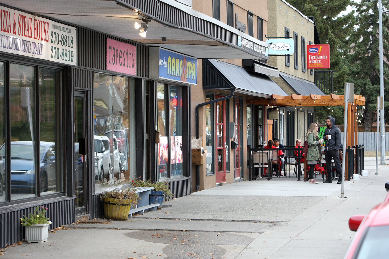 19th Street N.W. in West Hillhurst is dotted with funky coffee shops and eateries.
Wil Andruschak / For CREB®Now