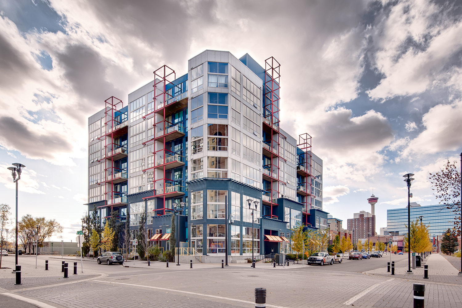 Orange, Battistella Developments' warehouse-like loft development in East Village, launched in 2003.
Courtesy Battistella Developments